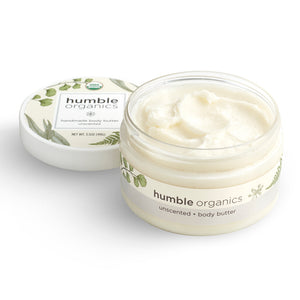 Organic Unscented Body Butter – Pure, Gentle Hydration